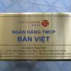 biển công ty bằng đồng ăn mòn