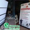 Standee khung sắt ngoài trời