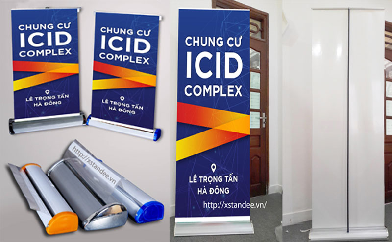 Standee cuốn cao cấp
