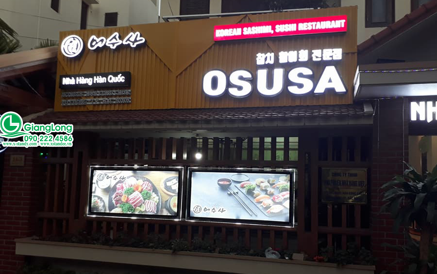 Biển quảng cáo nhà hàng