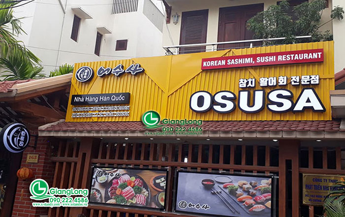 Làm biển quảng cáo giá rẻ tại Hà Nội