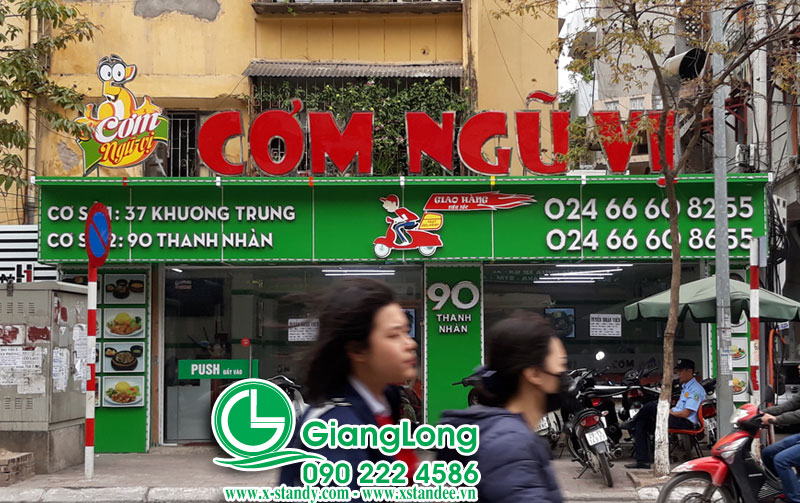 Biển quảng cáo nhà hàng uy tín giá rẻ tại Hà Nội