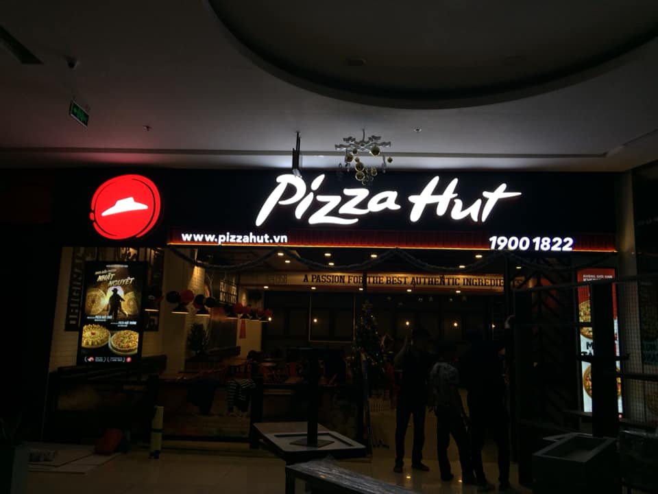 Biển quảng cáo nhà hàng piza