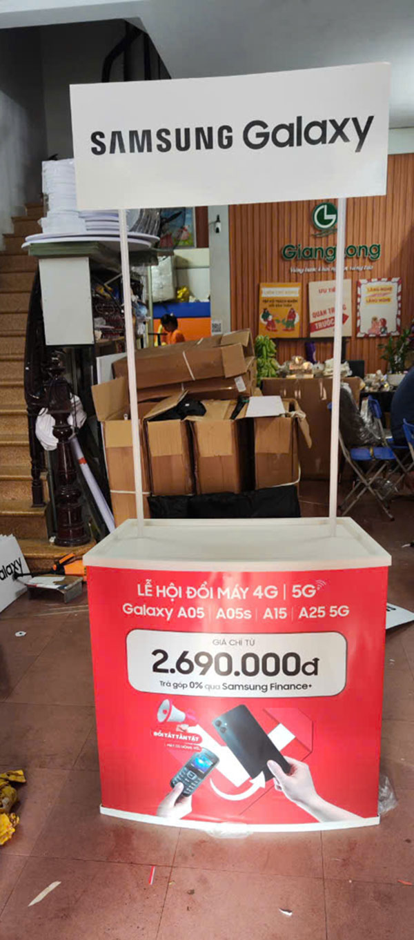 Booth bán hàng di động