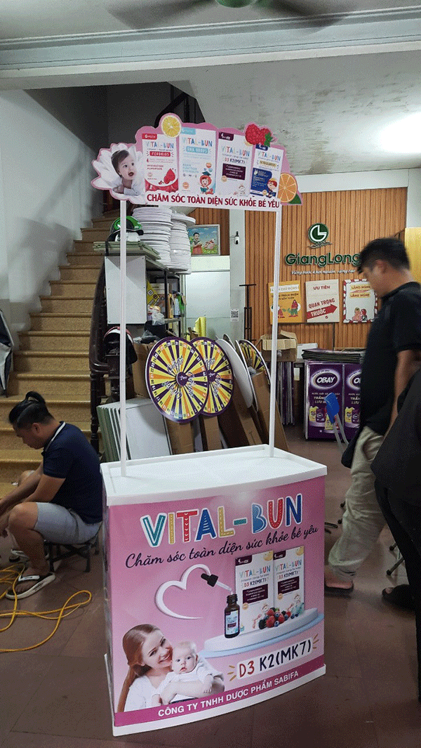 Booth bán hàng di động