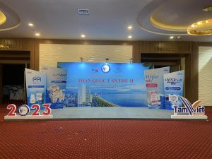 Thi công backdrop giá rẻ
