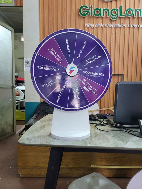 Vòng quay may mắn giá rẻ