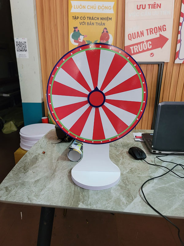 vòng quay trúng thưởng offline